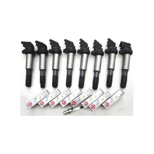 IC53 12137551260 12131712219 02-09 BMW Ignition Coil SET 8PCS 320i 325Ci 325i 325xi 330i 330xi 525i 530i 545i 550i 02 03 04 05 06 07 08 09 Coils MotorKing IC53