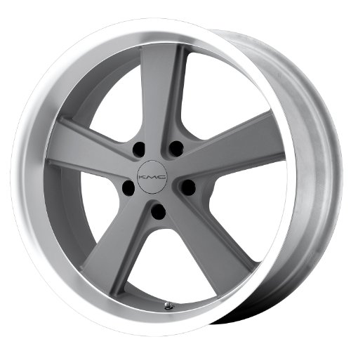 KMX Wheels Nova KM701 Mag Gray Machined Wheel (20x8.5/5x127mm) Car KMC Wheels KM70128550400