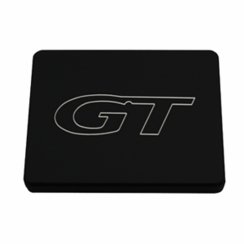 UPR 1994-1997 Mustang Black Billet Fuse Box Cover with GT Logo Fuse Boxes UPR Products 5065-05