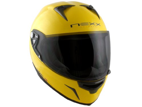 Nexx XR1R Full Face Helmet (Yellow, XX-Large) Helmets Nexx 01XR10500XXL
