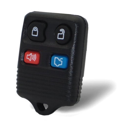 2000 00 Ford Mustang Keyless Entry Remote - 4 Button w/ Trunk Release Electronics Features iKeyless FOR060
