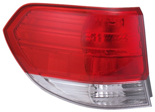 Eagle Eyes HD557-U000L Honda Driver Side Rear Lamp Tail Lights Eagle Eye Lights HD557U000L