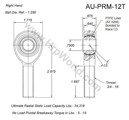 Automatic Transaxle Aurora Bearing PRM-12T