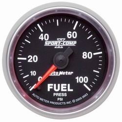 Fuel Pressure Auto Meter 3663