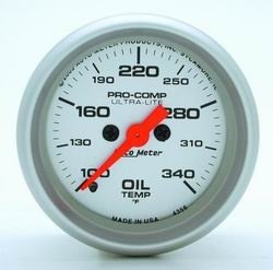 Oil Temperature Auto Meter 4356