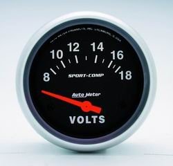 Voltmeter Auto Meter 3592