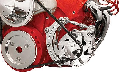 Billet Specialties FM0205PC BBC ALT BRACKET SWP LOW Brackets Billet Specialties FM0205PC