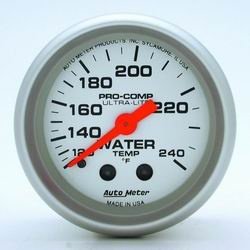 Water Temp Auto Meter 4333