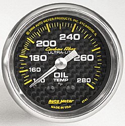 Oil Temperature Auto Meter 4741