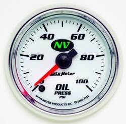 Oil Pressure Auto Meter 7353