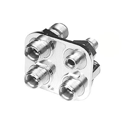 Vintage Air 34017-VUQ 4 WAY A/C BULKHEAD Discharge Fittings Vintage Air 34017-VUQ