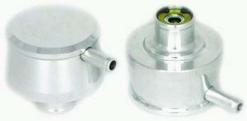 Racing Power Company R6000C Chrome Aluminum Plain PCV Breather Breathers Racing Power R6000C