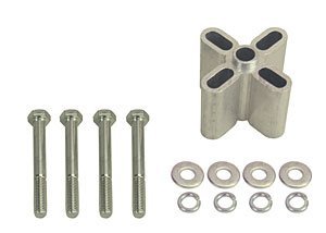 Derale Cooling Products 31521 Fan Spacer, 2 8mm-1.25 (female 5/8 Pilot) Spacers Derale Cooling Products 31521