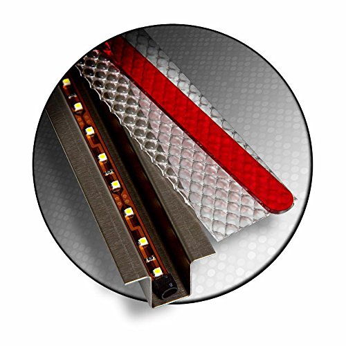 Keep It Clean (GHLS2A4X50) GhostLight Dual Flush Mount Light Kit with Sequencing, Amber, 4.5 Lighting Keep It Clean GHLS2A4X50