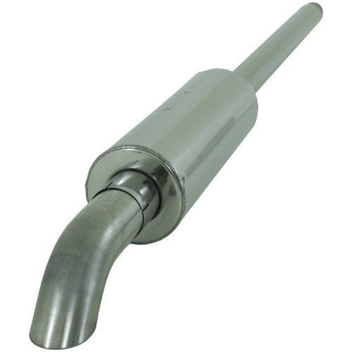 MBRP S5224409 T409-Stainless Steel Single Side Turn Down Cat Back Exhaust System Cat-Back Systems Mbrp S5224409