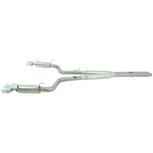 MBRP S7104304 T304-Stainless Steel Cool Duals Cat Back Exhaust System Cat-Back Systems Mbrp S7104304