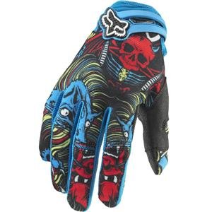 Fox Racing Platinum Anti-Scene Gloves - 2010 - 12/Electric Blue Gloves Fox Racing 03195-029-2X(12)