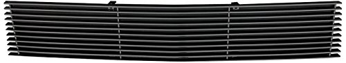 TRex Grilles 25555B Horizontal Aluminum Black Finish Billet Bumper Grille Bolt-on for Ford F150 Grilles T-Rex 25555B