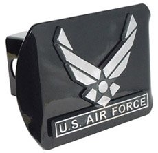 Hitch Covers Elektroplate AF-WING-BLK-HRC