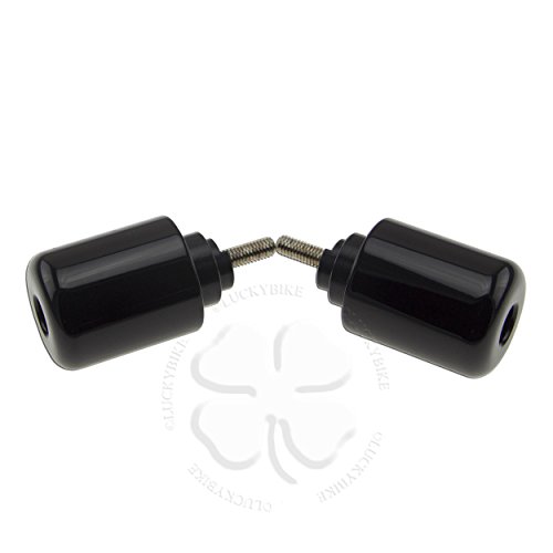 Honda Heavy Weighted Bar Ends - Black - CBR 600 RR, 900 RR, 929 RR, 954 RR, 1000 RR, 1100, CB 599, CB 919, VFR 800, VTR 1000, RVT 1000 RC-51 Goldwing, Hornet Barends… Body & Frame Parts LuckyBike 65-304-BK