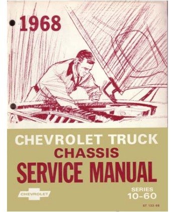 1968 Chevy GMC C/K 10-60 Light Med Truck Service Manual Software Chevrolet 5108R