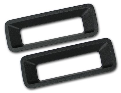 Chevy Camaro Accessories - Black Billet Reverse Light Bezels/Surrounds Pr. 2009, 2010, 2011 Camaro Dash Accents OC Parts CA0001SB