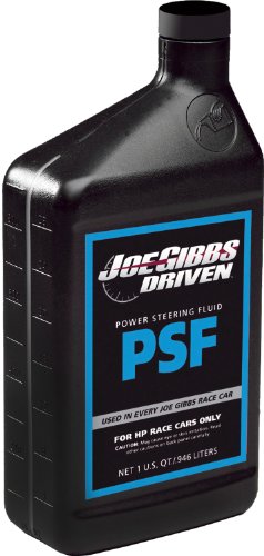 Joe Gibbs Driven Racing Oil 01307 Synthetic Power Steering Fluid - 1 Quart Bottle, Pack of 12 Hydraulic Oils Joe Gibbs 01307