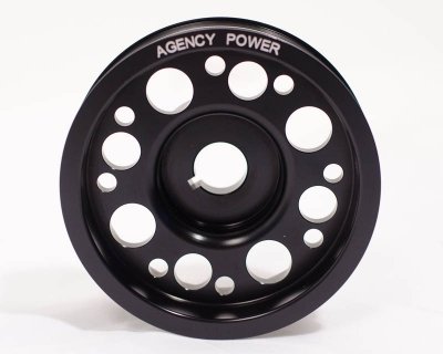Crankshaft Pulleys Agency Power AP-GDA-130BLK