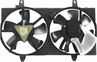 QP N2312-a Nissan Sentra Replacement AC A/C Condenser Radiator Cooling Fan/Shroud Assembly Fans Aftermarket N2312-a