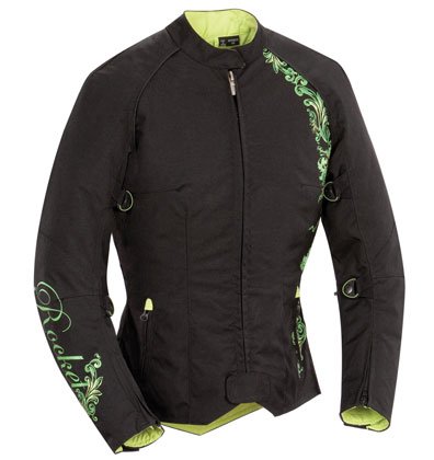 Joe Rocket Heartbreaker 2.0 Jacket Ladies Black/Green XS Jackets & Vests Joe Rocket JOEROCKET9061-3501