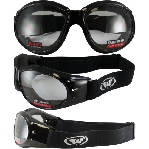Motorcycle & Powersports Global Vision Eyewear GV-ELIM-BK-CL-2