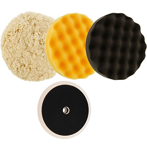 Buffing & Polishing Pads TCP Global KIT-3WWAFFLEPADS