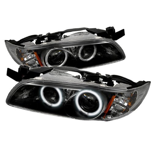 Spyder Auto PRO-YD-PGP97-1PC-CCFL-BK Pontiac Grand Prix Black CCFL Projector Headlight Headlight Assemblies Spyder Auto PRO-YD-PGP97-1PC-CCFL-BK