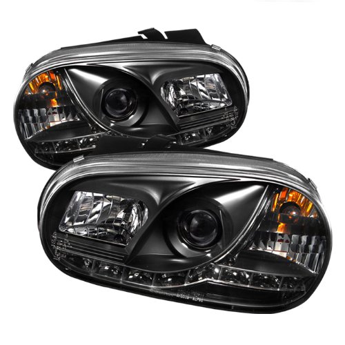 Headlight Assemblies Spyder Auto PRO-YD-VG99-DRL-BK