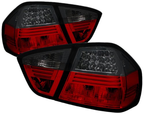 Tail Light Assemblies Spyder Auto ALT-YD-BE9006-LED-RS