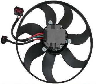 #C289 1K0959455DT 06-09 VW Auxiliary Fan Assembly Jetta Passat Rabbit Eos Audi A3 TT Quattro 06 07 08 09 Fans MotorKing C289