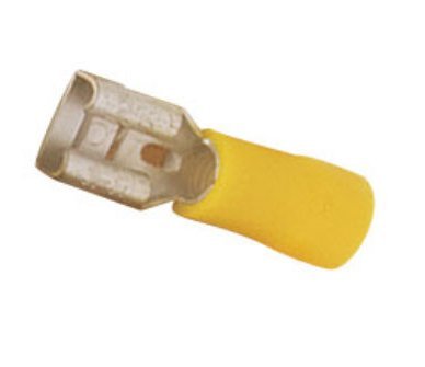 MobileSpec QF-2Y250500 12-10 Gauge .25 Vinyl Insulated Quick Disconnects - Female Vehicle Electronics Accessories Mobile Spec QF-2Y250500