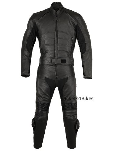 Jackets & Vests Jackets 4 Bikes Boltmen3_Leather_Suit-Black-38
