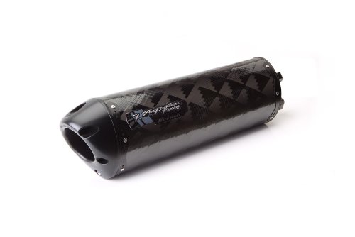 Two Brothers Racing (005-2160407V-B) Black Series Flange-On Exhaust System with M-2 Carbon Fiber Canister Complete Systems Two Brothers Racing 005-2160407V-B