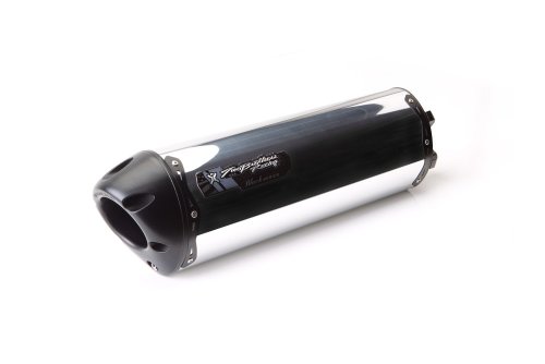 Two Brothers Racing (005-830406M-B) Black Series Slip-On Exhaust System with M-2 Aluminum Canister Decals Two Brothers Racing 005-830406M-B