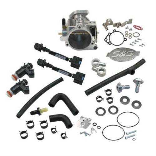 S&S Cycle 58mm Single Bore EFI Throttle Body/Fuel Rail Kit 106-4407 Fuel Injection S&S Cycle 1022-0081