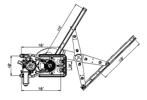 Power Window Regulators TYC 660150