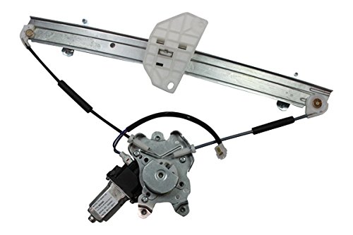 TYC 660065 Mitsubishi Mirage Front Passenger Side Replacement Power Window Regulator Assembly with Motor Power Window Regulators TYC 660065