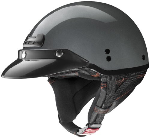 Nolan Super Cruise Helmet, Metallic Black Graphite, Helmet Type: Half Helmets, Primary Color: Black, Helmet Category: Street, Size: Sm I015270010035 Helmets Nolan I015270010035