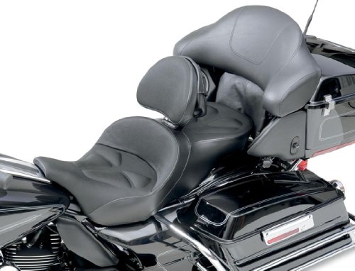 Saddlemen Explorer G-Tech Seat with Driver Backrest 897-07-0401 Complete Seats Saddlemen 897-07-0401