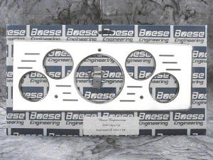 1940 Chevy Car Dash Inserts Dash Accents Boese Engineering-RP 32001