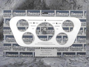1953-1955 Ford Truck Dash Inserts (5 gauge) Dash Accents Boese Engineering-RP 23000