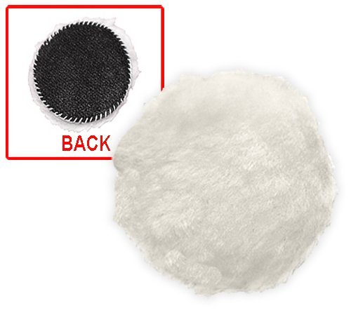 3 Wool Polishing Bonnet Hook-&-Loop Back Buffing & Polishing Pads ProTool 97561-3WLPAD