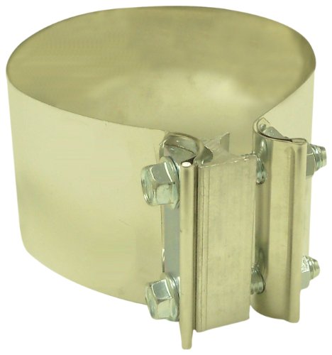 SmartParts 320500 5 Butt Joint Stainless Steel Exhaust Clamp with I Block Clamps SmartParts 320500