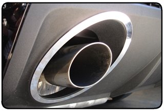 2010 Camaro V6 Exhaust Trim Rings (2) Exhaust & Emissions Eurosport Daytona 9582V6UC